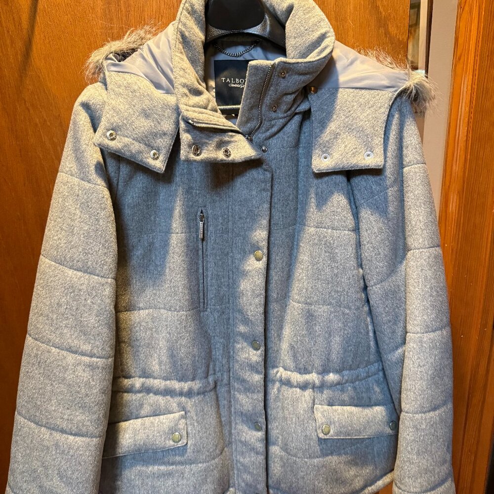 Women's Talbots wool coat
